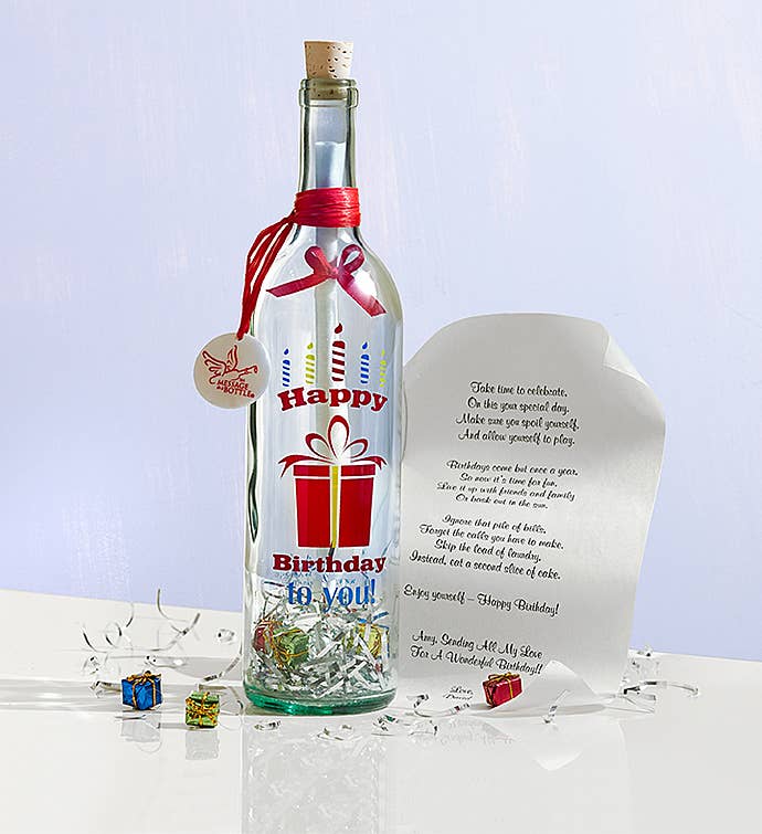 Personalized Message in a Bottle® Birthday