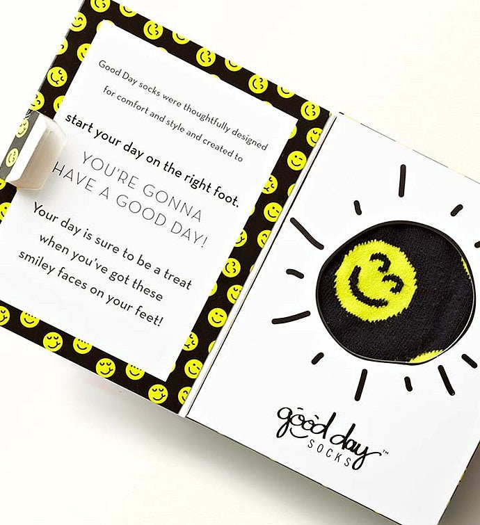 Good Day™ Smiley Socks for Men or Women