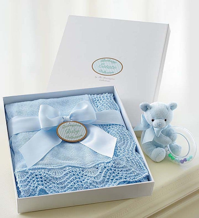 Vintage Blanket with Rattle