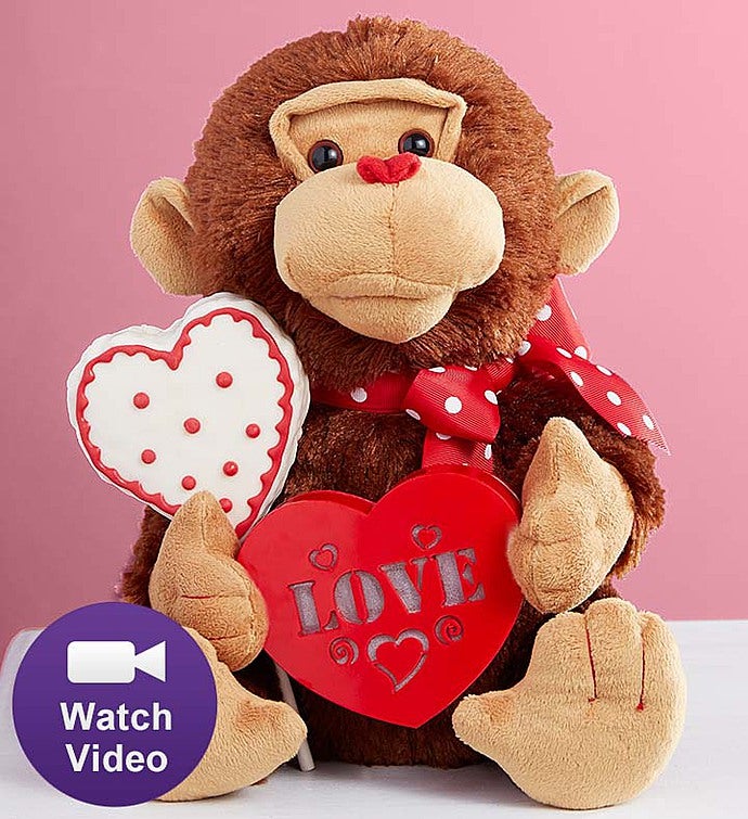 Lucky in Love Animated Monkey