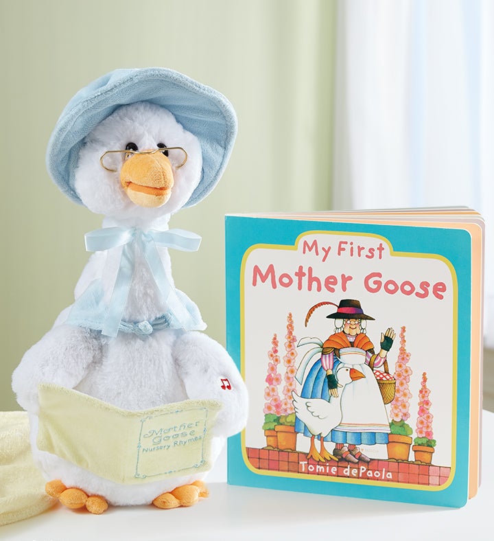 Animated Mother Goose Plush & Book | 1800flowers.com - 139840