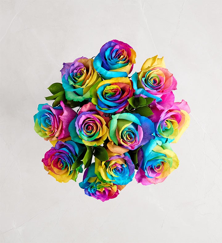 Kaleidoscope Roses, Stems