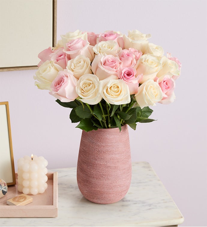 May Rose of the Month, Pink & White