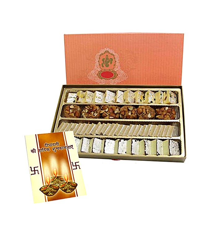 1kg Mix Sweets For Diwali