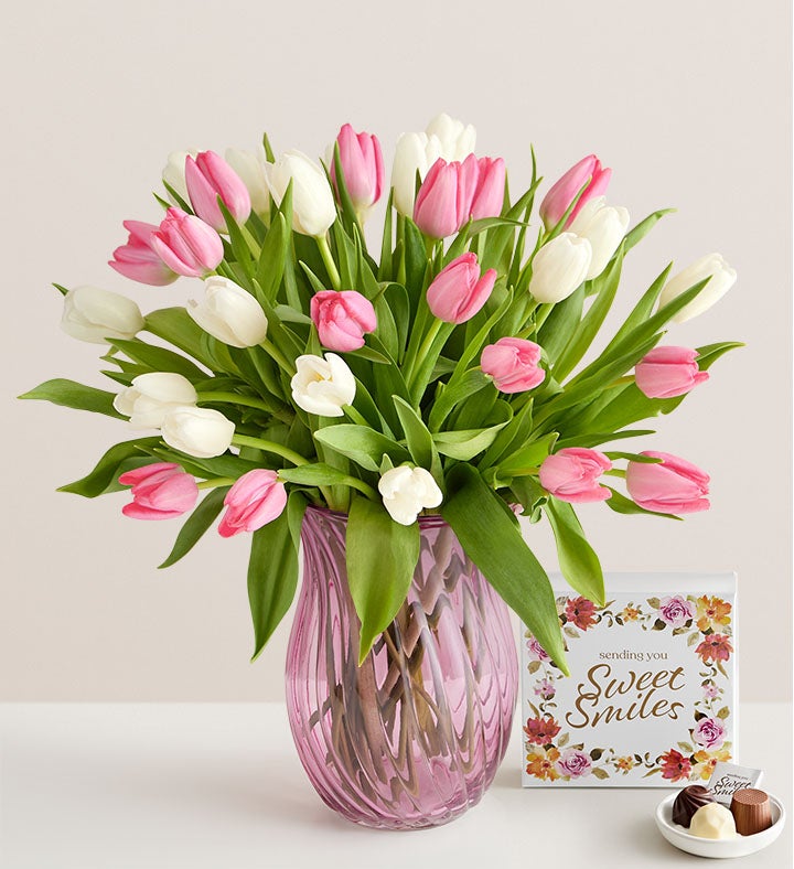 Sweet Spring Tulips, 30 Stems