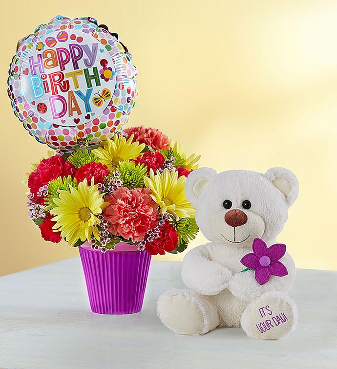 Lotsa Love® Birthday Bouquet