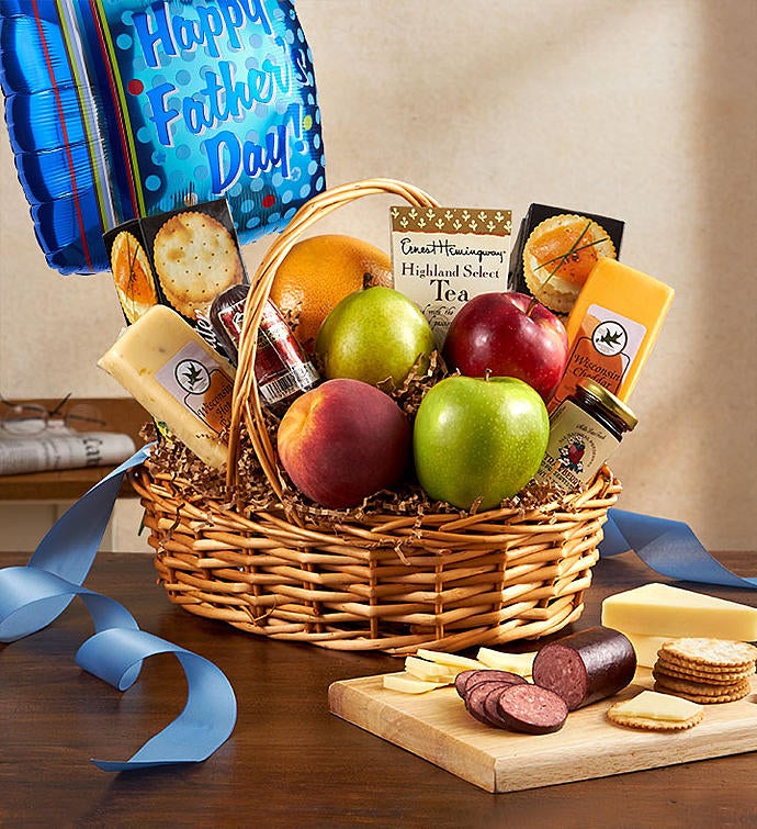 Fruit & Gourmet Basket for Dad