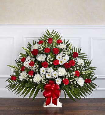 Funeral Floor Baskets & Floor Arrangements | 1800Flowers