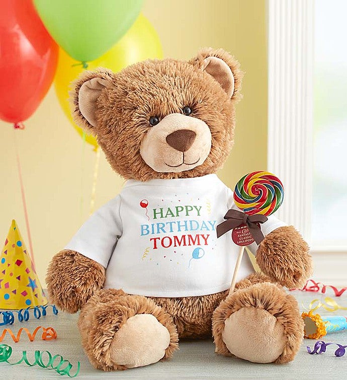 Personalized Tommy Teddy “Celebrate!”