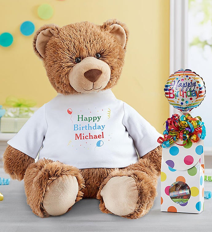 Personalized Tommy Teddy™ “Let’s Celebrate!”