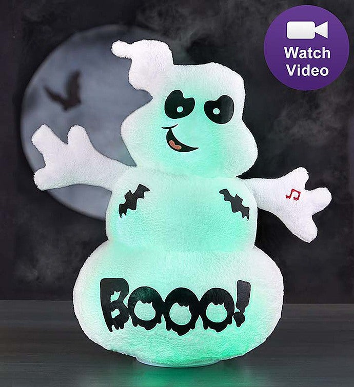 "SPOOK" the Ghost Animated Plush