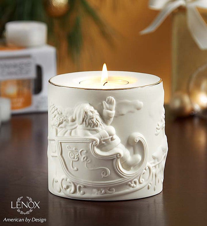 Lenox® Porcelain Votive & Yankee Candle® Tealights