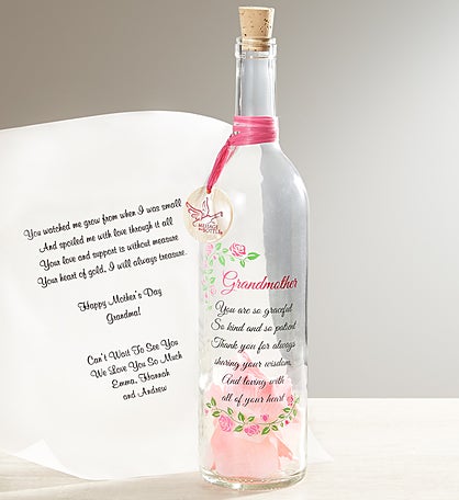 Personalized Message in a Bottle® for Mother’s Day