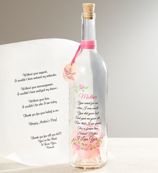 Personalized Message In A Bottle ® Mother's Day