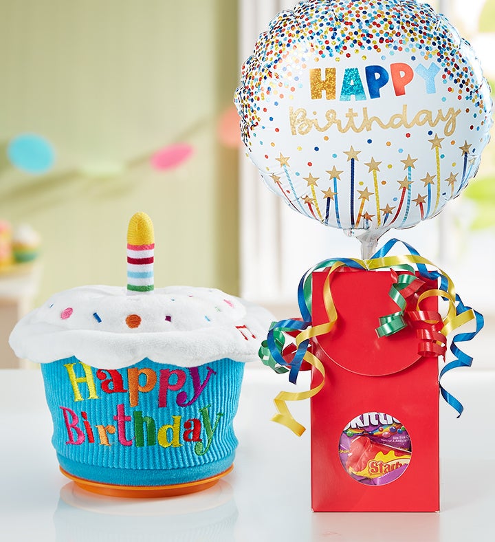 Animated Birthday Cupcake with Cheryl's Cookies
