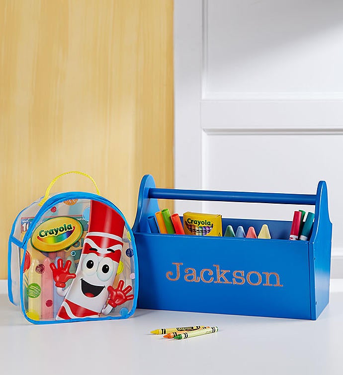 Personalized Toy Caddy Gift Set