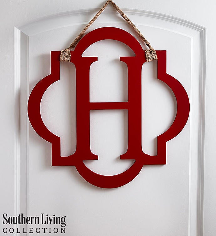 Southern Living® Initial Door Hanger