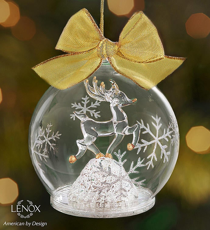 Lenox® Reindeer Wonderball Ornament