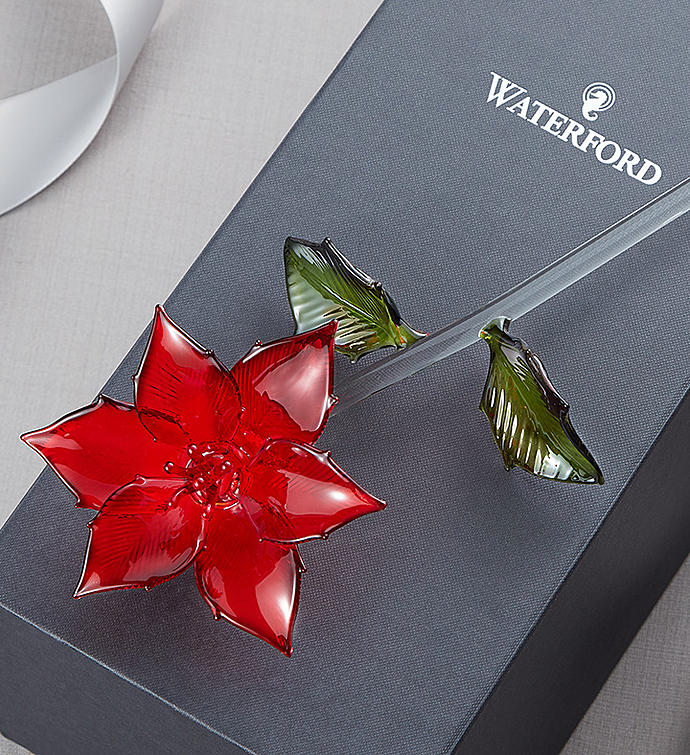 Waterford® Glass Poinsettia 155634