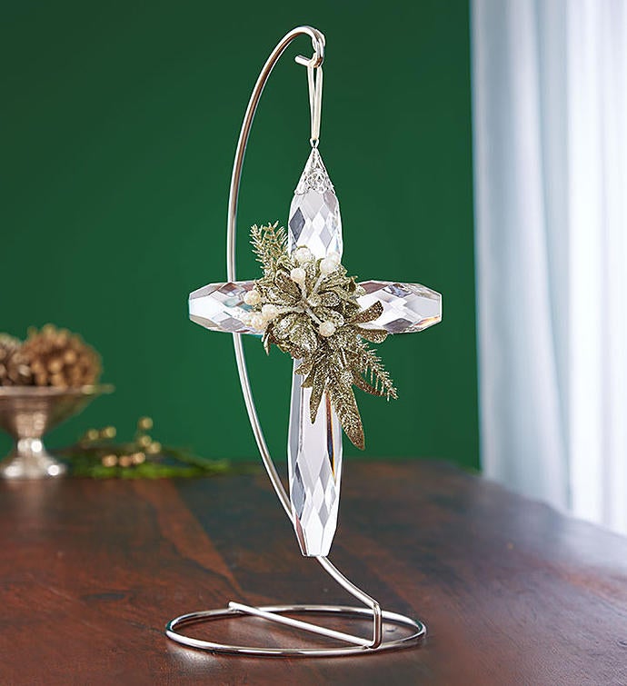 Kissing Krystals® Glistening Cross