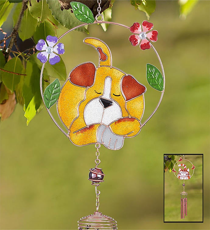 Pet Wind Chime  Dog or Cat