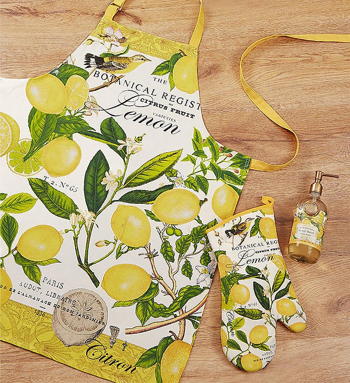 Michel Design Works Lemon Basil Kitchen Bundle