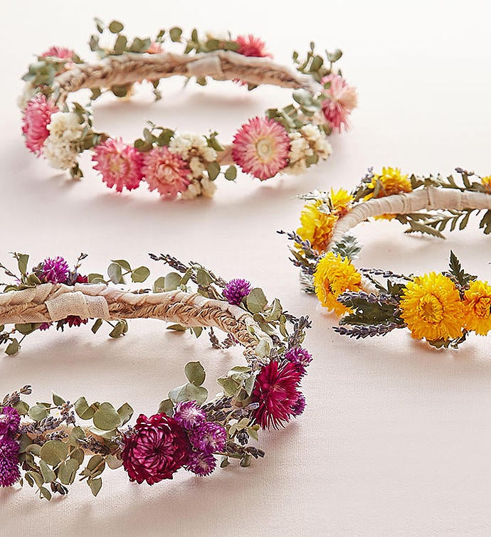 Preserved Floral Crowns