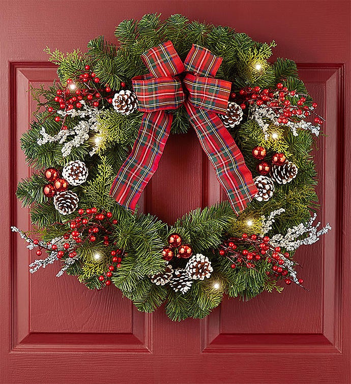 Christmas Traditions Wreath  24"