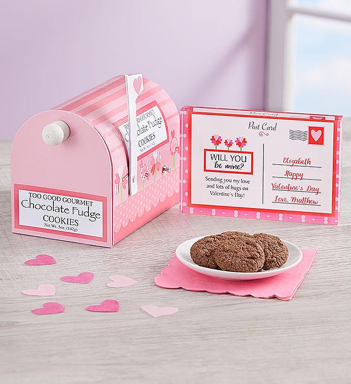 Personalized Valentine Special Delivery Postcard