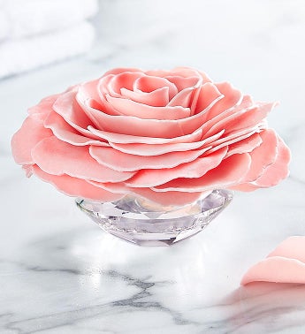 AMarie Rose Petal Soap And Dish