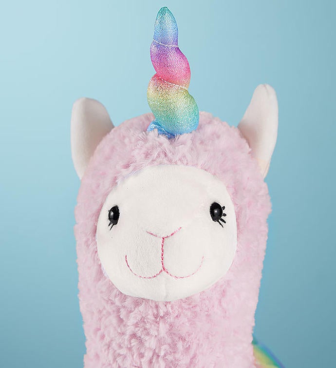 llamacorn dog toy