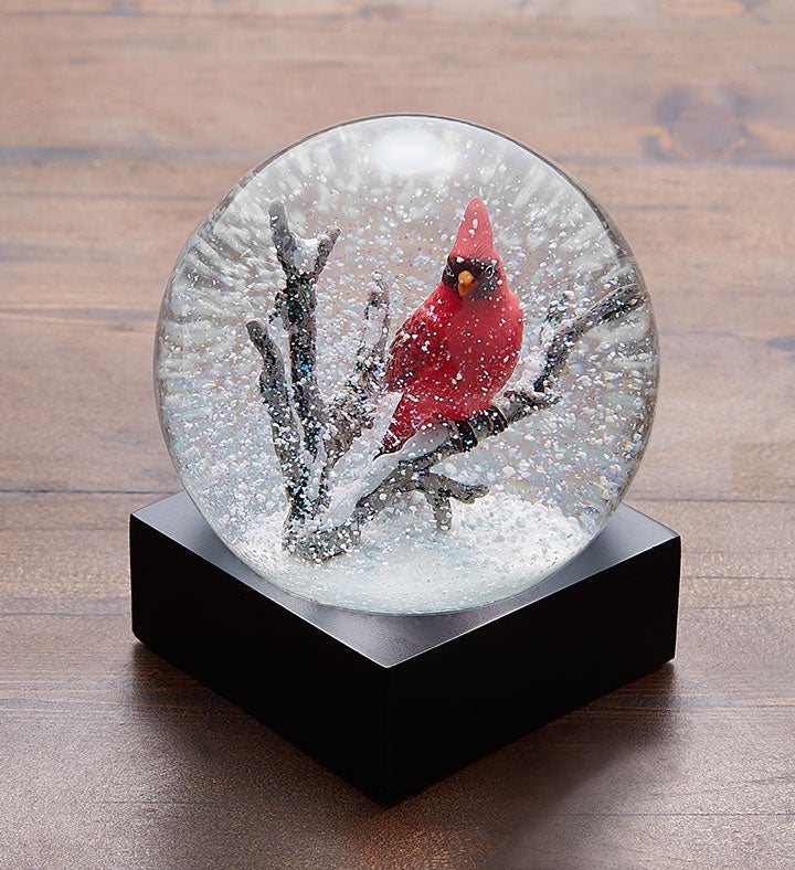 Cardinal Snow Globe by Cool Snow Globes
