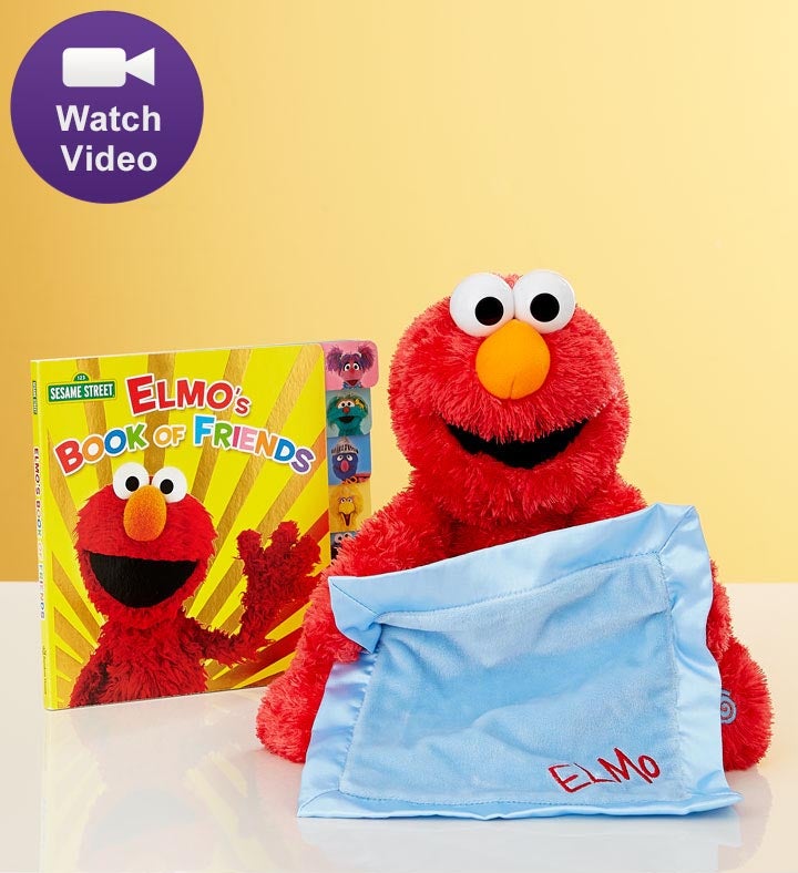 Gund Animated Best Friend Elmo and Counting Book
