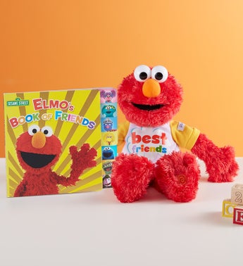 Gund Animated Best Friend Elmo and Counting Book
