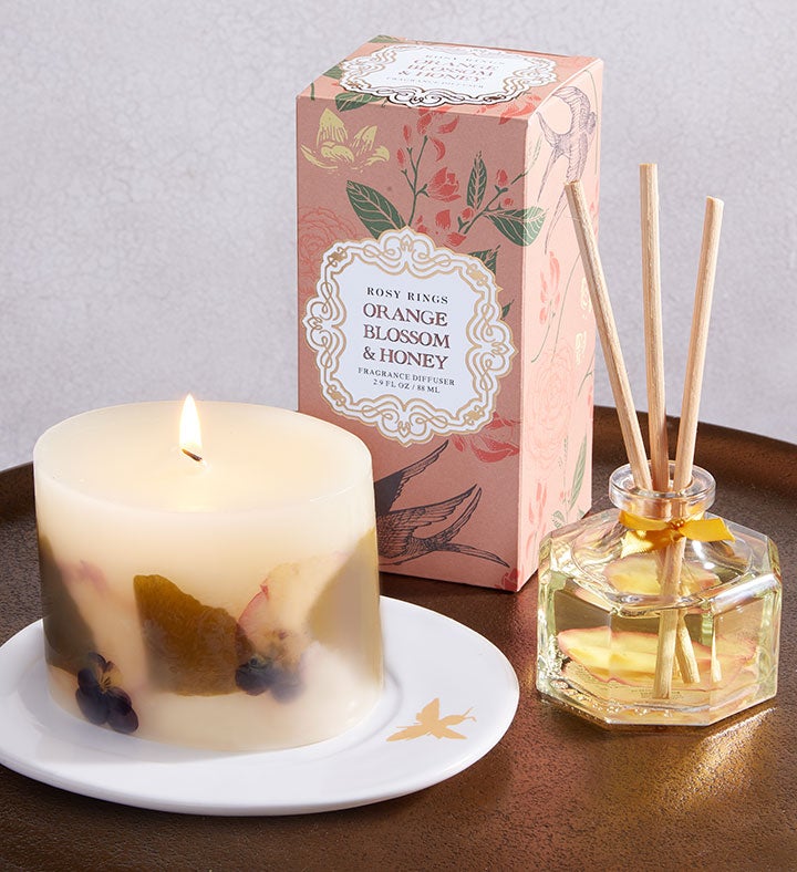 Rosy Rings Orange Blossom & Honey Gift Set