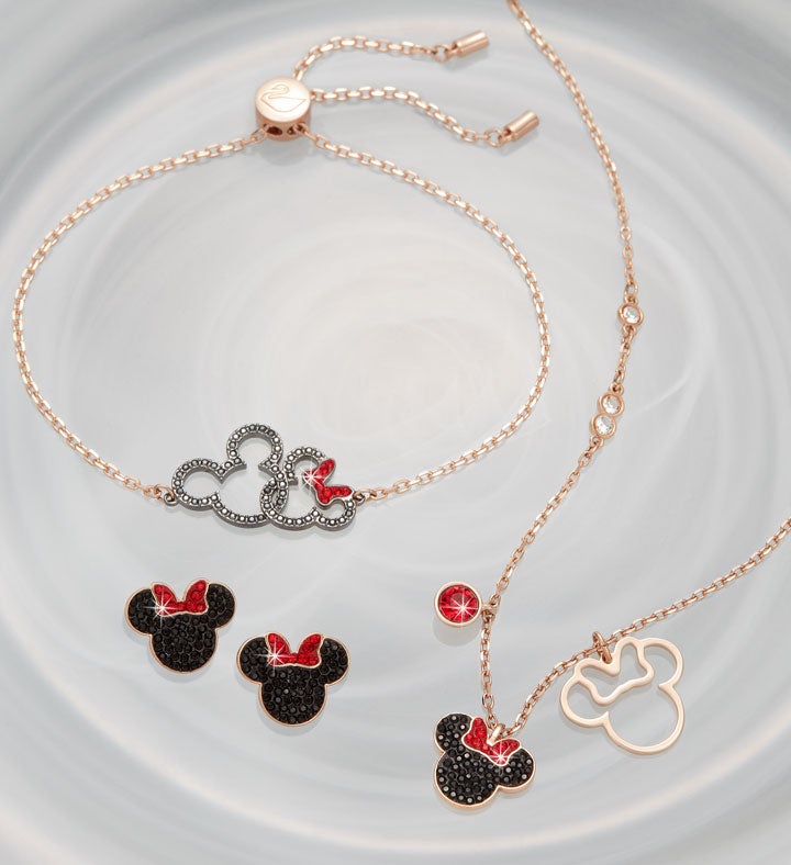 Swarovski® Mickey & Minnie Jewelry Set