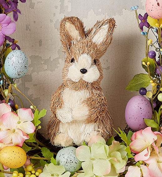 Springtime Bunny Wreath - 18”