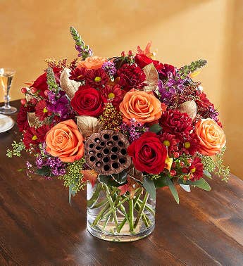 Vintage Autumn Blooms