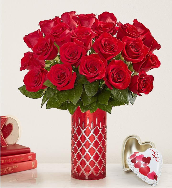 Dazzle Her Day™ Two Dozen Red Roses