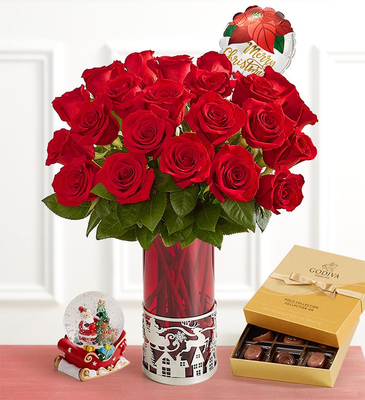 Merry Red Roses