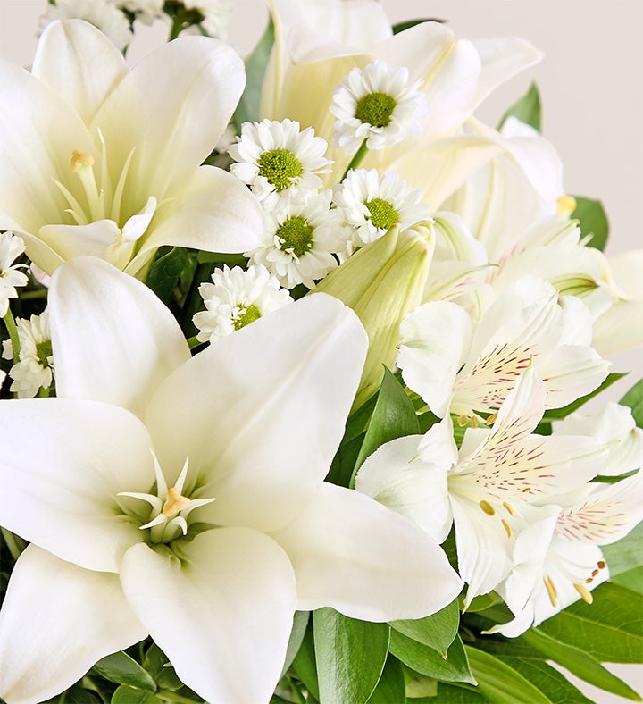 White Lily Bouquet