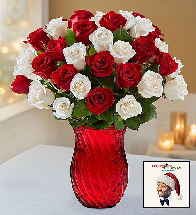 John Legend Holiday Album & Peppermint Roses