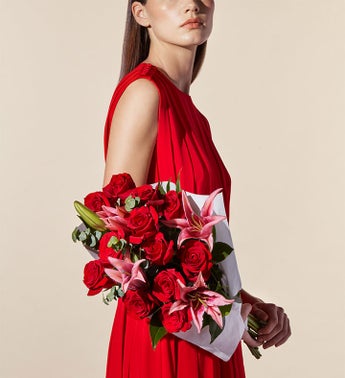 Silken Roses Bouquet by Jason Wu for Wild Beauty