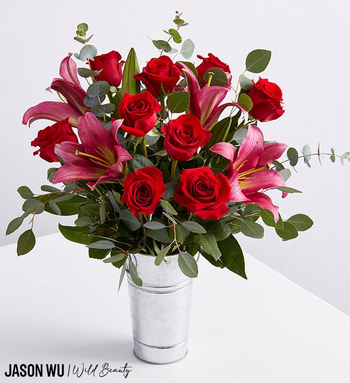 Silken Roses Bouquet by Jason Wu for Wild Beauty