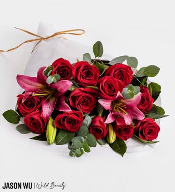 Silken Roses Bouquet by Jason Wu for Wild Beauty