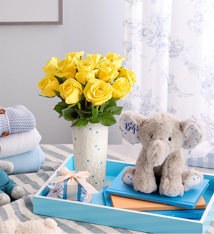 New Baby Boy Bouquet | 1800Flowers.com