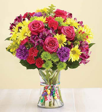 Feliz Cumpleanos Flores | 1800Flowers.com