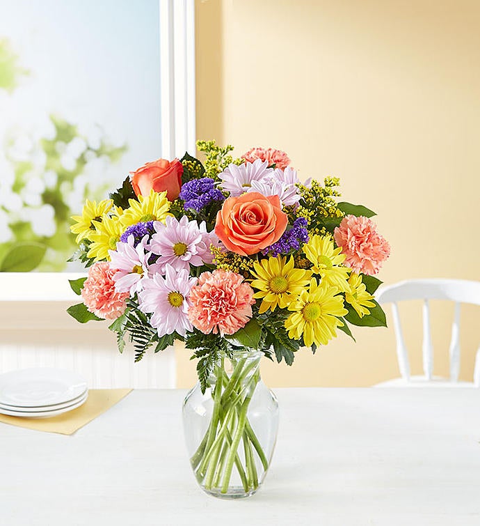 Smiling Blooms Bouquet | 1800Flowers.com - 161764