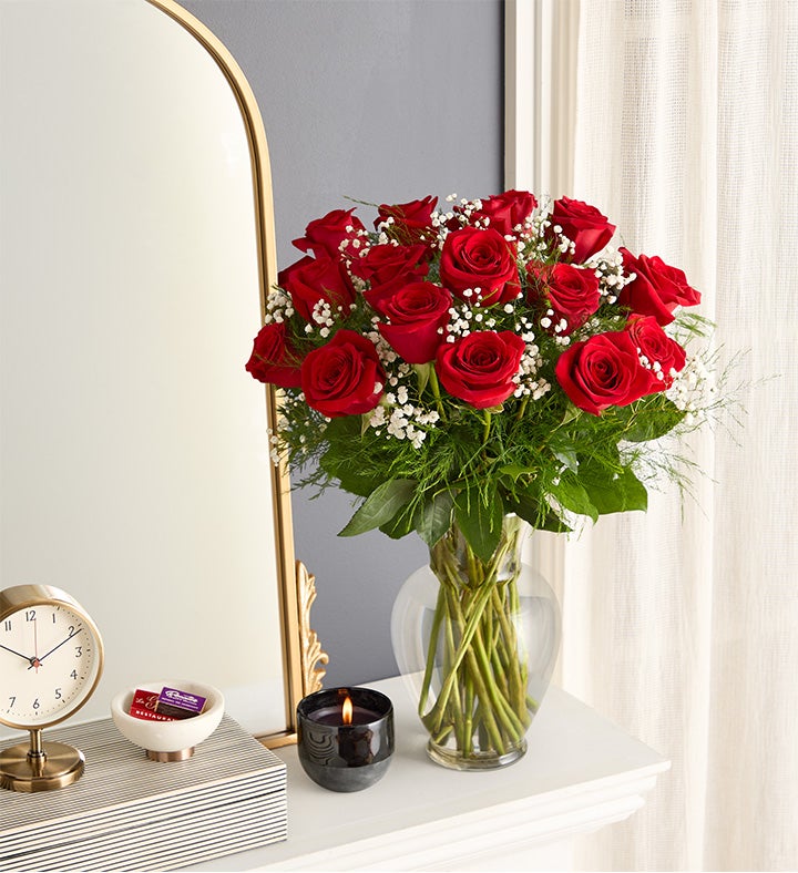 Rose Elegance™ Long Stem Red Roses