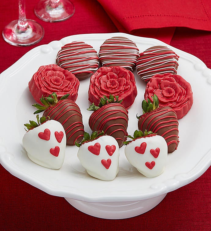 Love & Romance Dipped Strawberries and Oreos®